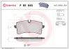 Тормозные колодки BREMBO P65 040 (фото 1)