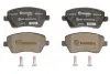 Тормозные колодки BREMBO P68 033X (фото 1)