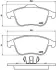 Тормозные колодки BREMBO P68 045 (фото 1)
