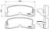 Тормозные колодки BREMBO P83015 (фото 1)