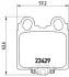 Тормозные колодки BREMBO P83 045 (фото 1)