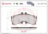 Гальмівні колодки дискові BREMBO P83 180 (фото 1)