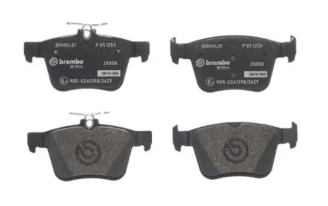 Тормозные колодки BREMBO P85 125X