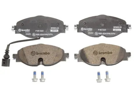 Гальмівні колодки BREMBO P85 126X