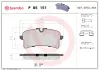 Гальмівні колодки BREMBO P85 151 (фото 1)