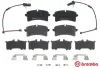 Гальмівні колодки BREMBO P85 151 (фото 2)