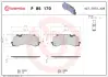 Тормозные колодки BREMBO P85 170 (фото 1)