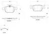 Тормозные колодки BREMBO P85 189 (фото 1)