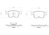 ДИСКОВI КОЛОДКИ BREMBO P 85 199 (фото 1)