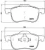 Тормозные колодки BREMBO P86 020 (фото 1)