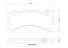 Гальмівні колодки BREMBO P86 034 (фото 1)
