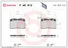 Тормозные колодки BREMBO PA6 012 (фото 1)