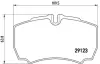 Тормозные колодки BREMBO PA6 023 (фото 1)