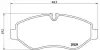 Тормозные колодки BREMBO PA6 026 (фото 1)