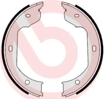 Тормозные колодки барабанные BREMBO S06 511