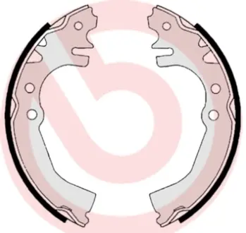 Гальмівні колодки барабанні BREMBO S16 513