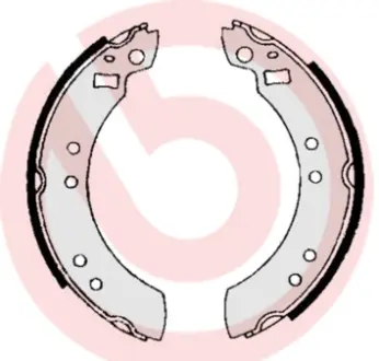 Гальмівні колодки барабанні BREMBO S24 501