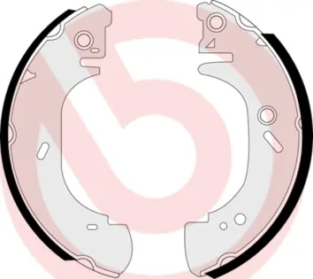 Тормозные колодки барабанные BREMBO S24 527