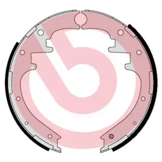 Тормозные колодки барабанные BREMBO S24 554