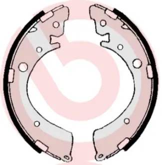 Тормозные колодки барабанные BREMBO S28 506