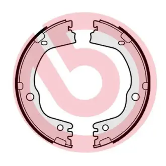 Тормозные колодки барабанные BREMBO S30 543