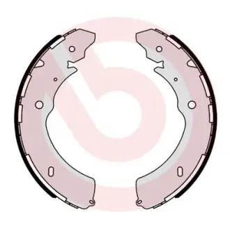 Тормозные колодки барабанные BREMBO S34 508