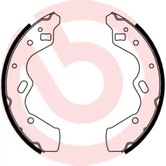 Тормозные колодки барабанные BREMBO S49 520