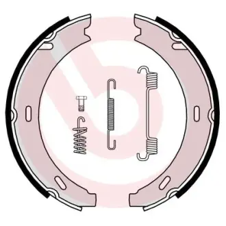Тормозные колодки барабанные BREMBO S50 502
