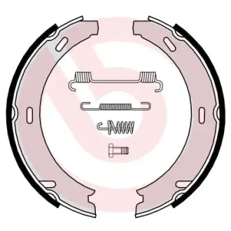 Тормозные колодки барабанные BREMBO S50 507