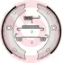 Тормозные колодки барабанные BREMBO S50 512 (фото 1)