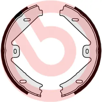Гальмівні колодки барабанні BREMBO S50 525