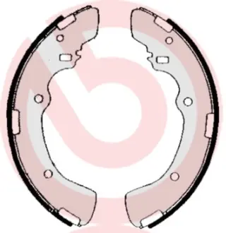 Гальмівні колодки барабанні BREMBO S54 511