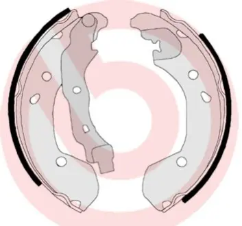 Гальмівні колодки барабанні BREMBO S 56 510