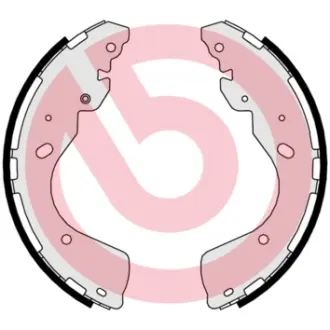 Тормозные колодки барабанные BREMBO S56 547