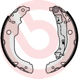 Тормозные колодки барабанные BREMBO S61528