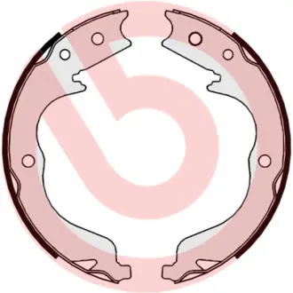 Гальмівні колодки барабанні BREMBO S61 542