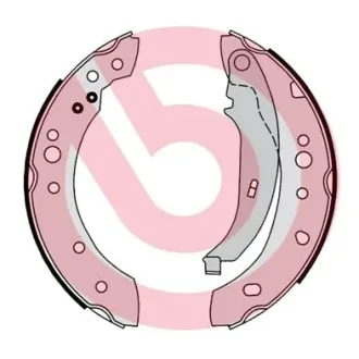 Гальмівні колодки BREMBO S68 547