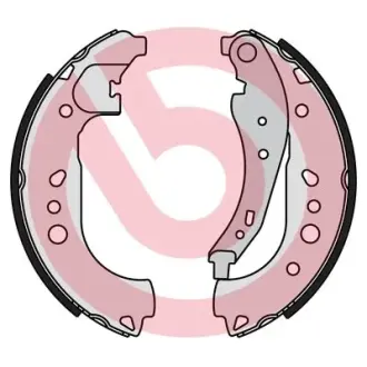 Тормозные колодки барабанные BREMBO S68 550