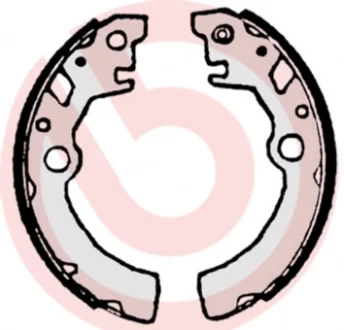Гальмівні колодки, барабанні Brembo S79519