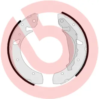 Тормозные колодки барабанные BREMBO S83 507