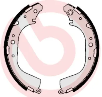 Гальмівні колодки барабанні BREMBO S83 530