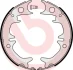 Гальмівні колодки барабанні Brembo S83543 (фото 1)