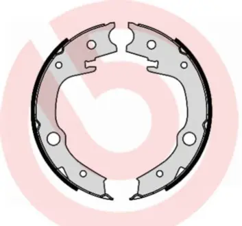 Тормозные колодки барабанные BREMBO S83 551