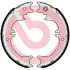Гальмівні колодки барабанні BREMBO S83 563 (фото 1)