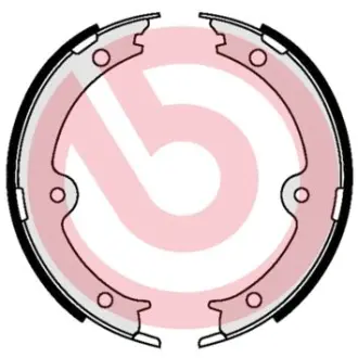 Тормозные колодки барабанные BREMBO S83 564