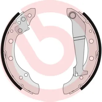 Тормозные колодки барабанные BREMBO S85 508