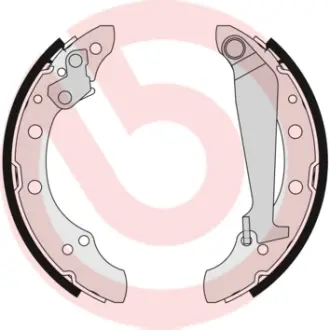 Тормозные колодки барабанные BREMBO S85 511