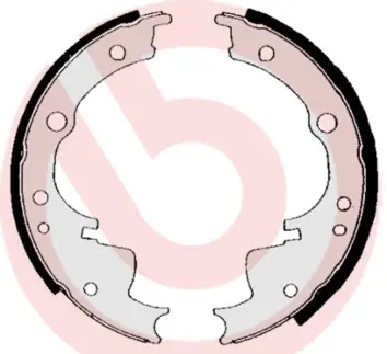 Гальмівні колодки барабанні BREMBO SA6 501
