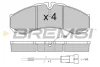 Гальмівні колодки Daily 99- (спарка) Bremsi BP2706 (фото 1)