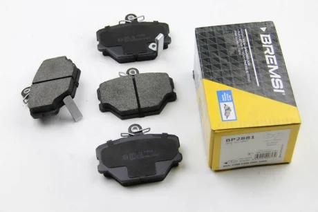 Гальмівні колодки пер. Smart 0.6/0.7/1.0 i/0.8 CDI Bremsi BP2881